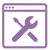 website maintenance icon