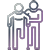 rehabilitation-and-assistance-icon rehabilitation and assistance icon