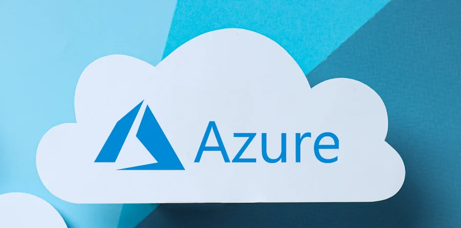 picture of an azure cloud