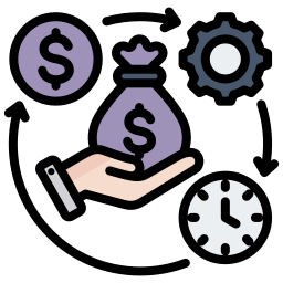 cost efficiency icon