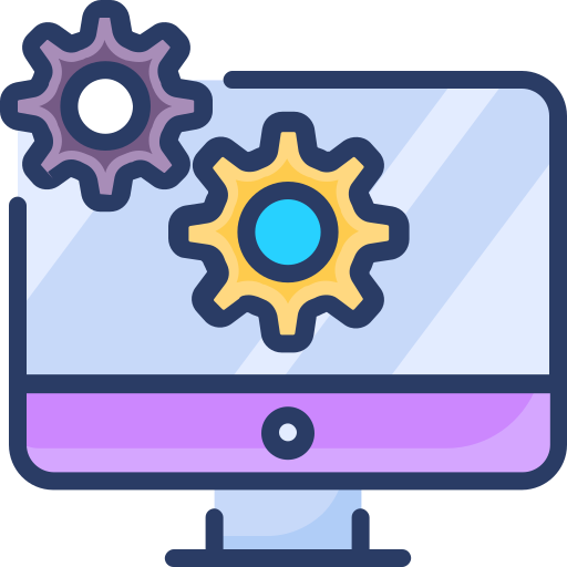 icon showing software application on screen