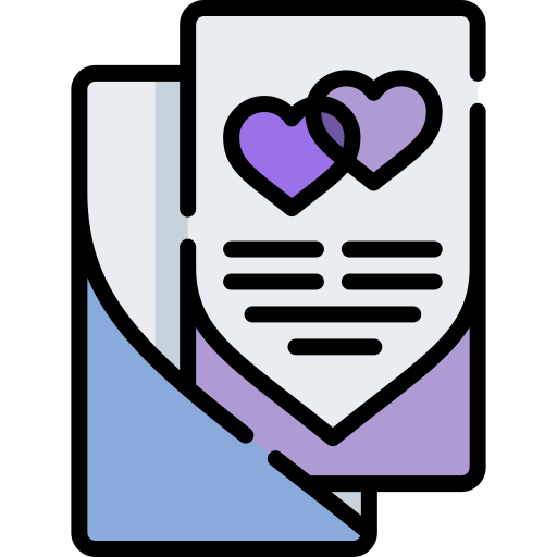 wedding invitation icon